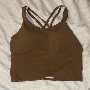 NVGTN Brown Sports Bra